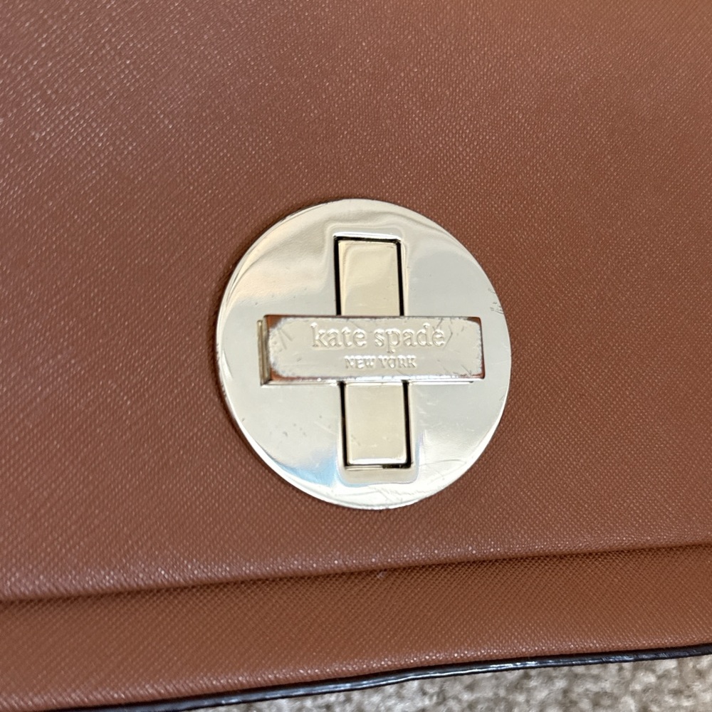 Kate Spade Women’s Leather Brown Crossbody Bag - Picture 7 of 7